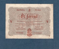 5 Forint 1848