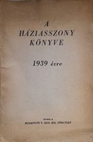 A háziasszony könyve 1939 évre