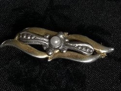 Old metal brooch