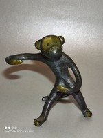 Walter bosse bronze monkey figure sculpture