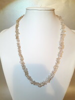 Mineral chain citrine necklace