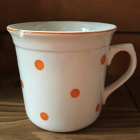 Dotted granite large tumbler, mug