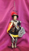 Italian marionette knight puppet (l3405)