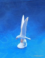 Hollóház porcelain seagull figure 15 cm (po-2)