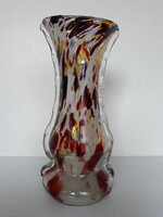 Flawless, beautiful colored Czech glass vase