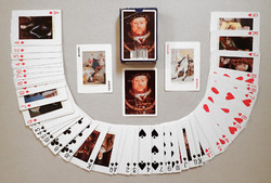 Ritkaság gyűjtőknek! Piatnik Kings & Queens francia póker kártya pakli franciakártya pókerkártya