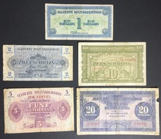Smaller schilling collection (1944)