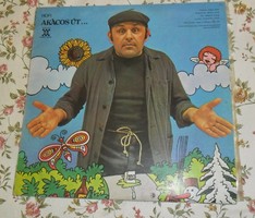 Hofi geza-acacia road, large vinyl record. 1977 edition.