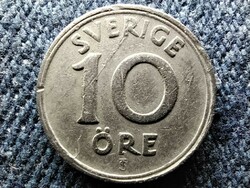 Sweden v. Gusztáv (1907-1950) .400 Silver 10 Edge 1946 ts (id58565)