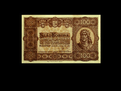 UNC - 100 KORONÁS 1923 - Ma már 100 éves bankjegy UNC-ben!