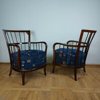 Cherry wood cane armchair to be renovated 1920