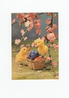 Easter postcard 60s-70s doll figure 01