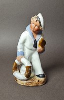 Sale! Jolán Szécsi - art deco ceramic sailor figure / sculpture