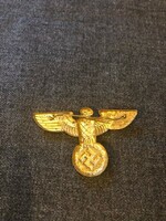 German Wehrmacht 2vh badge, German Wehrmacht visor hat eagle pin ww2