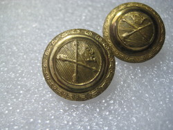 Katonai gombok  , 2 db