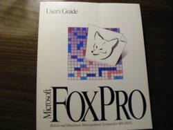 User's guide microsoft foxpro ms dos in English