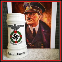 German Empire *** porcelain jug *** painted, marked *** 9 dl *** at the best price !!!