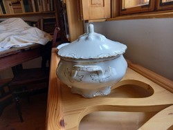 Czech tk thun porcelain soup bowl and serving tray