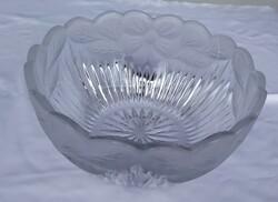 Crystal serving bowl for sale!