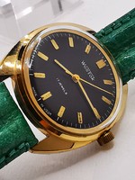 Wostok watch for sale in beautiful condition - with hirsch strap!