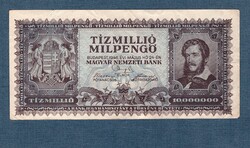 Ten million milpengő 1946 slipped prints
