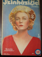 Színházi Élet 1933 magazin  Komár Juli Paulini Béla Szentpál csoport