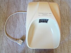 Old retro hand dryer thermoflux 1200 automatic industrial instrument factory iklad from 1981