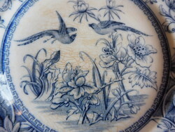 Cauldon madaras tányér, 1859-77