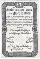 Ausztria 2 Osztrák-Magyar gulden1813 REPLIKA  UNC