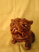 Ceramic English bulldog