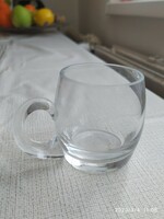 Retro glass cup with ears for sale!