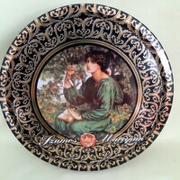 A collector's marzipan metal box with an art nouveau pattern