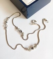 Silver, berry anklet 27.3 cm