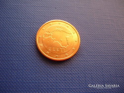 ÉSZTORSZÁG 2 EURO CENT 2012 ! UNC! RITKA!