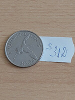 Bermuda 25 cents 2004 copper-nickel, white-tailed tropicbird, ii. Elizabeth s312