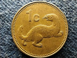 Maltese weasel 1 cent 1986 (id54180)