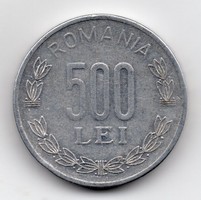 Románia 500 román lei, 1999