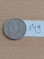 Kenya 50 cents 1989 daniel toroitich arap moi 149.