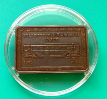 2021 - Millennium Underground Railway - 2000 ft bu - commemorative coin - capsule + mnb description