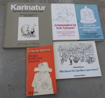 Német nyelvű könyvek - karikatúra - vicc - stb.