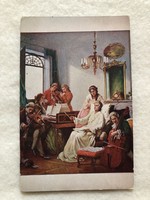 Antik, régi képeslap  - Mozart   - 1916                                 -4.