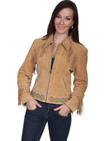 Scully fringed western leather jacket, jacket new! USA from XL-44