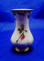 Polish chodziez gilded flower pattern vase