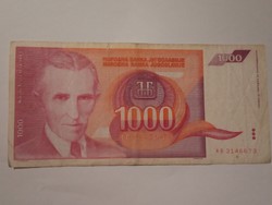 1000 Dínár 1992 !!