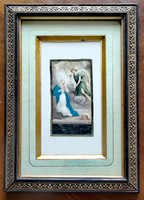 Ave Gratia Plena. XVIII-ik századi festmény, manierista stílusjegyekkel. Olasz.
