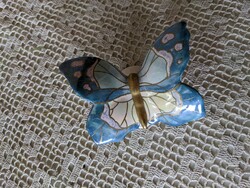 Kézzel festett porcelán pillangó/lepke