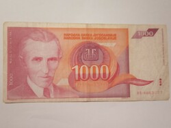 1000 Dínár 1992 !! ( 2 )