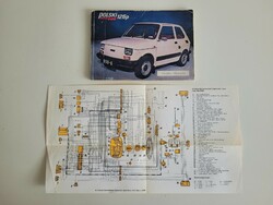 Poslki Fiat 126p 126 kezelési könyv kapcsolási rajz