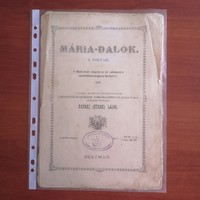 Rarity!! Lajos Pataki (stark) present-day songs i. - Ii. Antique singing and piano sheet music