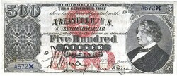 Usa / 500 silver dollar 1878 replica